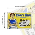 thumbnail image 6 of Retro Funny Metal Today's Menu Take It Leave It Wall Sign Vintage Cafe Restaurant Rustic Kitchen Decor, 6 of 7