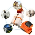 thumbnail image 6 of Viveous Cross Style Suitcase Luggage Packing Belt Stripe (Orange), 6 of 11