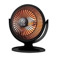 thumbnail image 3 of Space Heater for Indoor Use, 1500W Fast Heating, Electric & Portable Ceramic Heaters with Thermostat, 5 Modes, 24Hrs Timer, 80°Oscillating Room Heater with Remote, Safe for Office Bedroom Use, 3 of 8