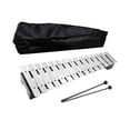 thumbnail image 2 of Glockenspiel de percusión de 15 notas Sunnimix con estuche de transporte y mazos, 2 of 8