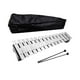 thumbnail image 2 of Glockenspiel de 15 notas de percusión de juguete con bolsa de transporte y mazos Hugo Xilófono de percusión, 2 of 10