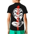 thumbnail image 6 of Cobra Kai 3d Printed T-Shirt Short Sleeve Tees Shirt For Boys Girls, 6 of 7