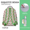 thumbnail image 5 of "Flamingo Backpack for Students - Trendy & Waterproof Bookbag, Roomy College Bag with Organizer Pockets, Great Gift Idea", 5 of 6