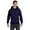 NAVY, variant on Mens Ecosmart Hooded Sweatshirt P170 (3 PACK)