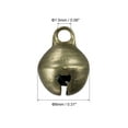 thumbnail image 2 of 8mm Small Jingle Bells for Craft DIY Christmas Vacuum Plating Bronze Tone 300 Pack, 2 of 5