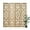 Natural - Exotic, variant on 5.6Ft Room Divider Folding Wood Simple Carved Partition Screen for Home Office Garden - 6 Panels (White)