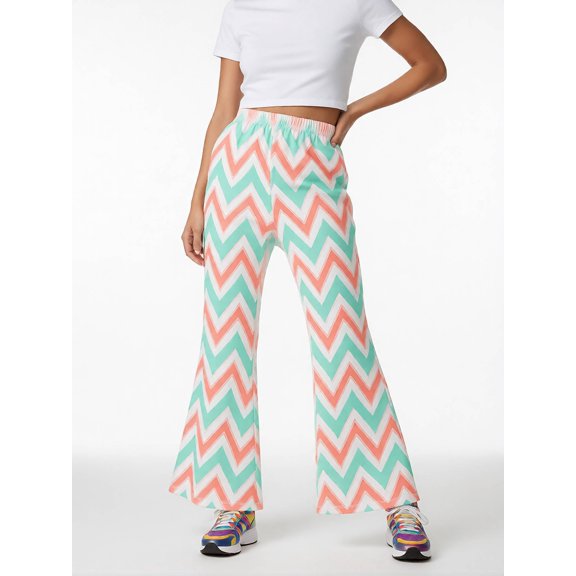 Girls Flexible All-Season Flare Leggings Regular-Fit Elastic Waistband Bell Bottoms Bootcut Trousers for Youth Girls Age 4-12