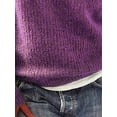 thumbnail image 4 of DYMADE Women Solid Color Crew Neck Casual Pullover Knitted Sweater Long Sleeve Top, 4 of 4