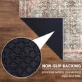 thumbnail image 6 of Keen Home Design Machine Washable Area Rugs with Non-slip Backing, Ideal for Hallway, Living Room, Bedroom, Kitchen and Laundry Room, Vintage Moroccan and Low Pile Rug ( 2' x 3' ), 6 of 9