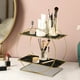 thumbnail image 4 of Uuiauoio Makeup Organizer for Vanity, Perfume Organizer for Dresser, 2-Tier Bathroom Countertop Organizers, Bathroom Counter Shelf Skincare Holder Perfume Tray Cosmetic Display, 4 of 6