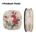 thumbnail image 2 of HELLHERO Rose Butterfly Vintage Rollator Seat Back Cover, Adjustable Buckle Stretchable Material Rollator Walker Seat and Backrest Covers with Soft Fabric, Washable Rollator Walker Seat Back Cover, 2 of 10