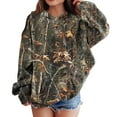 thumbnail image 2 of Cute Hoodies for Girls 10-12 Girl's Number Camo Hoodies Long Sleeve Oversized Sweatshirts Hoodie Pullovers Streetwear Trendy, 2 of 7