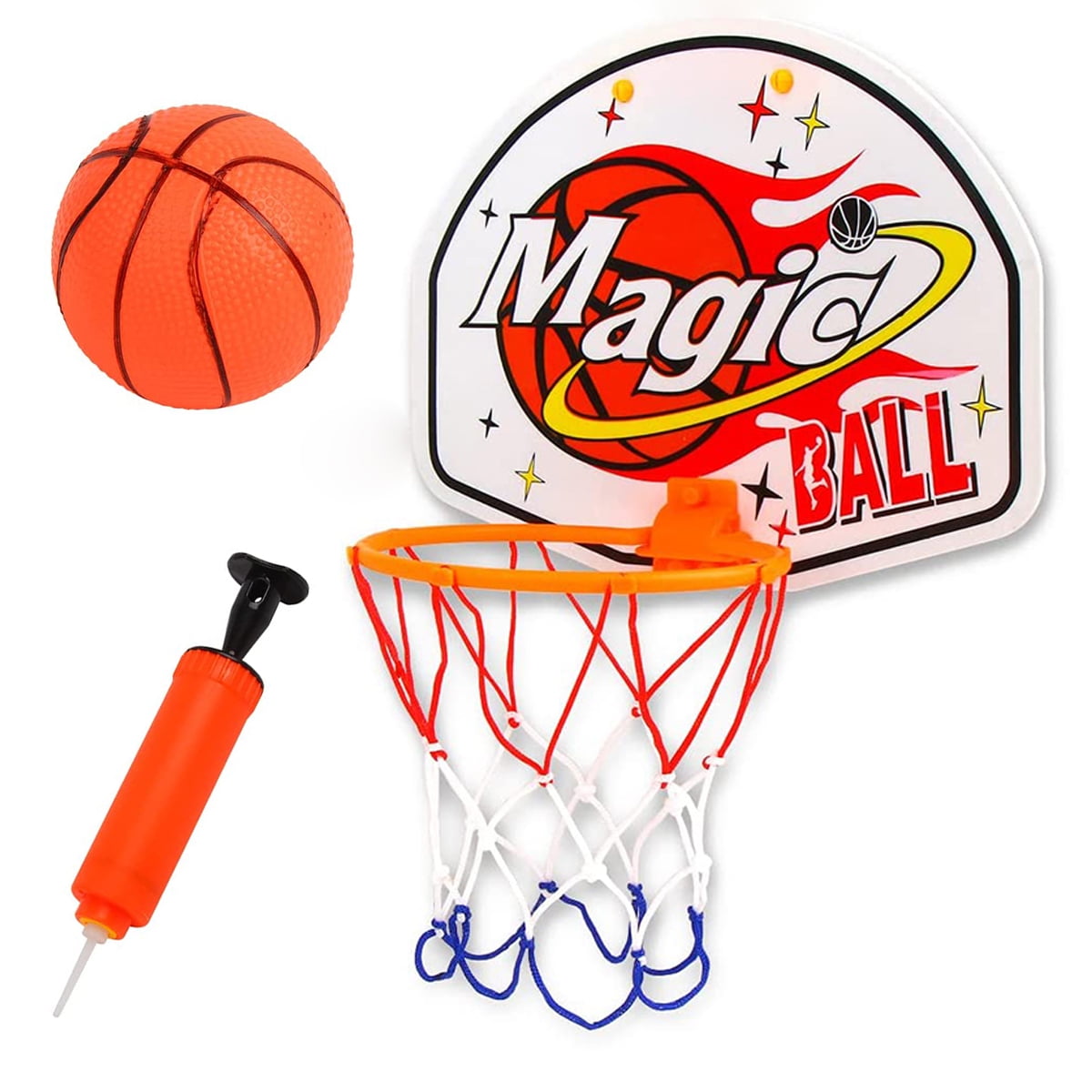 onwettig Ontevreden Aas Gotydi Mini Basketball Hoop Set with Balls for Kids Boys Teens, Mini  Basketball Hoop for Door & Wall - Walmart.com