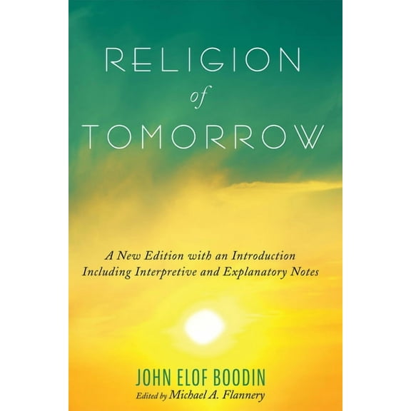 Religion of Tomorrow, (Hardcover)