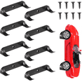 thumbnail image 1 of 8pcs Wall Mount, Vertical Collection Car Wall Holder, Collection Car Display, 1 of 5