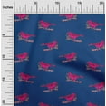 thumbnail image 1 of oneOone Polyester Lycra Fabric Branch & Bird Block Print Fabric By Yard 56 Inch Wide, 1 of 4