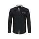 thumbnail image 1 of Blusa y camisa de manga larga con cuello vuelto para hombre, cárdigan liso con cuello vuelto, blusa de negocios con botones de poliéster para hombre, 1 of 8