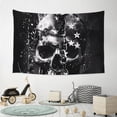 thumbnail image 6 of Xecao Chained Skull Artwork Print Tapestry, Wall Hanging Room Funny Decor, Backdrop Room Decor for Bedroom Living Room dormitory, 6 of 8