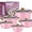 Pink 10-piece cookware set, variant on 12 10 1Pc Stainless Steel Cookware Set, Deep Pots with Lids  Dual Handles, for Soup, Hot Pot, Pasta  Seafood, Oven Safe, Home Restaurant Use, Ideal Gift