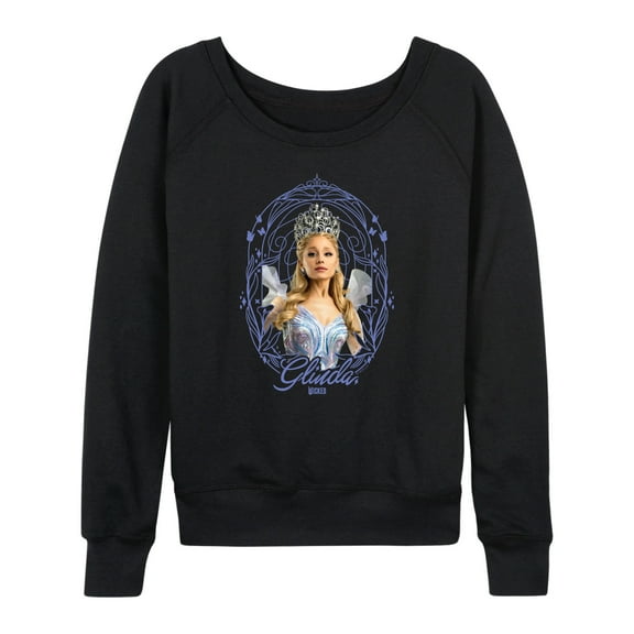 Wicked: Part 2 -  Art Noveau Glinda - Women's French Terry Long Sleeve Pullover