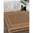 thumbnail image 3 of Ahgly Company Machine Washable Indoor Rectangle Traditional Orange Area Rugs, 8' x 10', 3 of 7