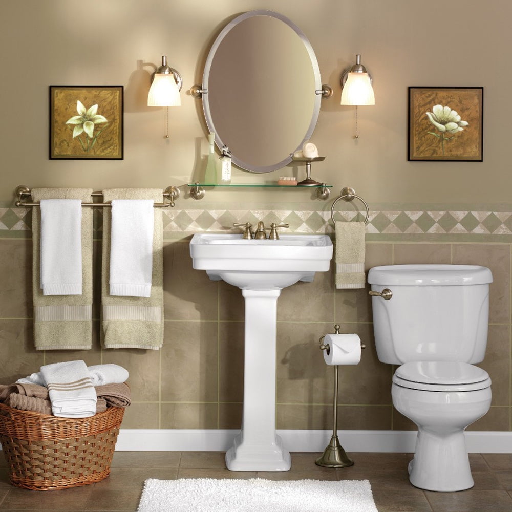 Moen Sage Brushed Nickel Freestanding Toilet Paper Holder