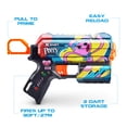 thumbnail image 3 of Dart Blaster X-Shot Skins Flux Poppy Playtime, paquete de 2 unidades con 16 dardos, 3 of 7