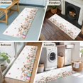 thumbnail image 6 of Spring Easter Sheep 2'x6' Runner Rug, Colorful Eggs Floral Botanical Washable Non-Slip Area Rugs for Hallway Kitchen Floor Bedroom Entryway, StainResistant Laundry Carpet Decoration Indoor Mat, 6 of 9
