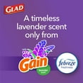 thumbnail image 4 of Glad ForceFlexPlus 13 Gallon Tall Kitchen Trash Bags, Gain Lavender with Febreze, 40 Count, 4 of 12