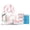 Dainty Bows, variant on Fit + Fresh Remi Women's Lunch Bag, Self Insulating Neoprene Material Lunch Box With Containers & Ice Pack, Pink Gingham