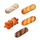 thumbnail image 3 of 5 piezas Forma de pan Juguete Hot Dog Almohada Hermosa decoración del hogar Lindo cojín de juguete suave para el dormitorio de la oficina de regalos, 3 of 8