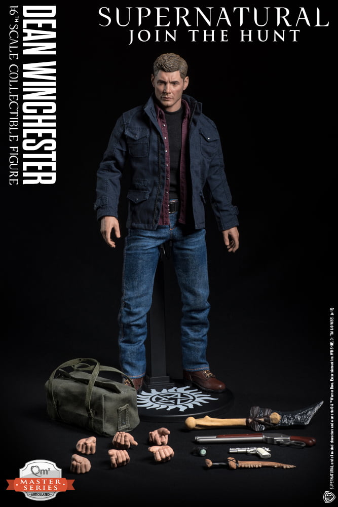 1/6 Scale Dean Winchester Jensen Ackles Head Sculpt Fit 12'' Action Figure Toy 