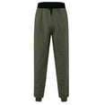 thumbnail image 6 of Outdoor House Bedroom Mid Waisted Solid Pants Casual Jogging Sports Elastic With Pockets Men's Men's Pants, 6 of 6