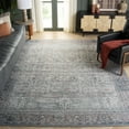 thumbnail image 3 of SAFAVIEH Arizona Phylliss Distressed Machine Washable Area Rug, Dark Sage/Ivory, 8' x 10', 3 of 14