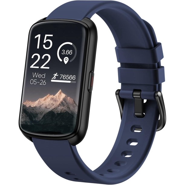 Reloj inteligente for hombres y mujeres con monitor de ritmo cardíaco, rastreador de ejercicios impermeable IP68