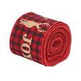 thumbnail image 2 of DIY Ribbon,Christmas Ribbon 5.4 Yards Christmas Ribbon Cloth Christmas Ribbon Optimal Efficiency, 2 of 12