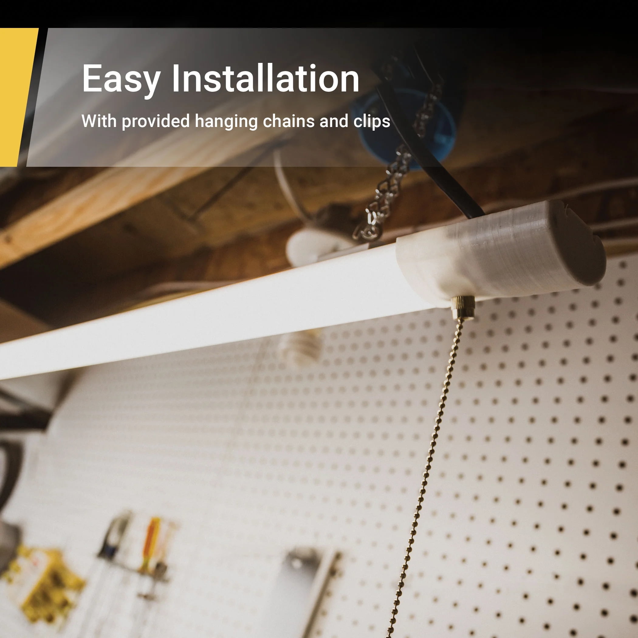 4ft LED Shop Light 5000 Lumen, 42-Watt, Non Linkable