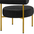 thumbnail image 6 of Renwick Modern Boucle Accent Chair for Living Room,Black, 6 of 9