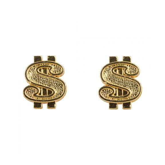 Trik Topz Valve Caps Dollar Sign Gold SV