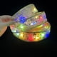 thumbnail image 1 of Cadena de luces LED con cinta navideña, adornos navideños, decoración para árbol de Navidad, colgante, regalo, cinta de doble capa bronceada, 1 of 5