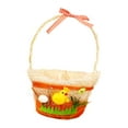 thumbnail image 3 of Cesta de Pascua, rellenos, huevos de Pascua, cesta de dulces para el hogar, jardín, decoración de Pascua, 3 of 9