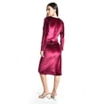 thumbnail image 3 of Vestido elegante de terciopelo Roman Fashion / Juvenil, 109 (Vino) vino CH, 3 of 5