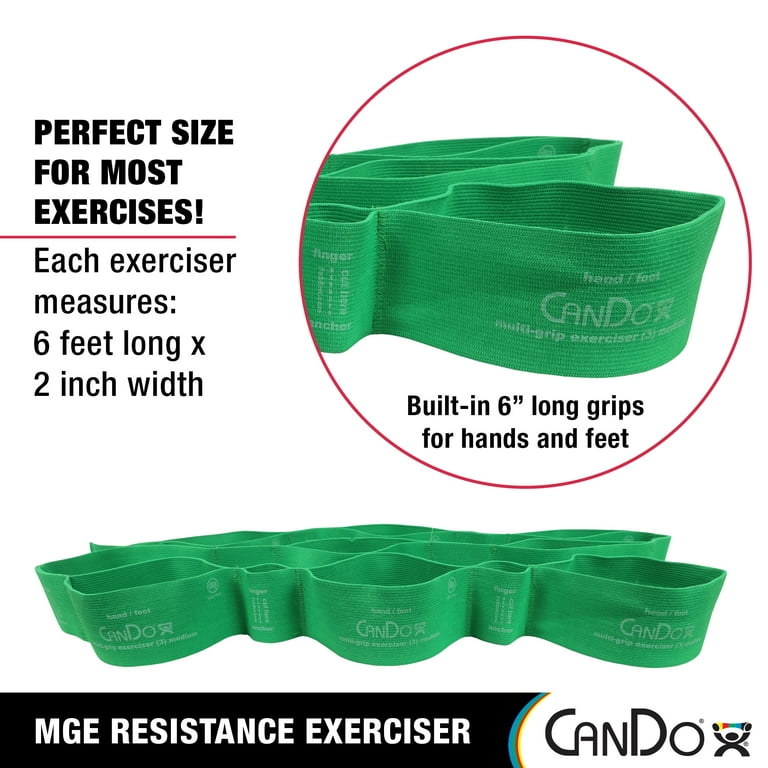 CanDo MGE Multi-Grip Resistance Exerciser for Upper, Lower