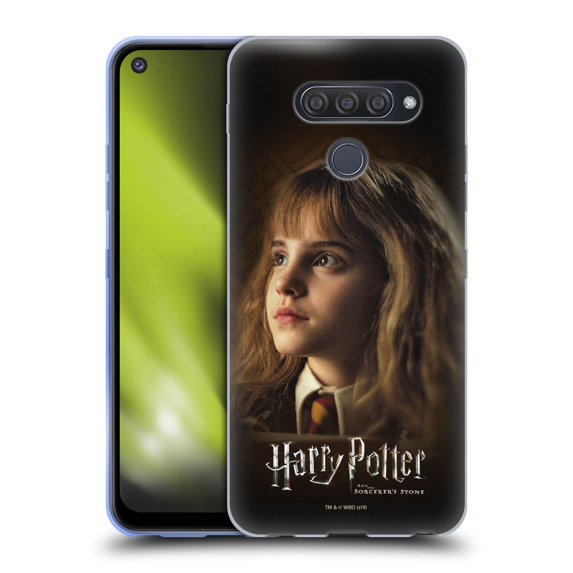 Head Case Designs Officially Licensed Harry Potter Sorcerer's Stone II Hermione Granger Soft Gel Case Compatible with LG LG Q70