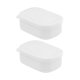 thumbnail image 1 of SGACAI Contenedores de plástico para alimentos con tapas Pequeños para llevar Congelador 2024 Almacenamiento seguro, 1 of 7
