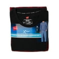 thumbnail image 5 of Hanes Men’s and Big and Tall Men’s Long Sleeve Crewneck Pajamas Set, 2-Piece, 5 of 6
