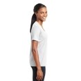 thumbnail image 3 of Sport-Tek Ladies PosiCharge RacerMesh V Neck Tee-2XL (White), 3 of 6