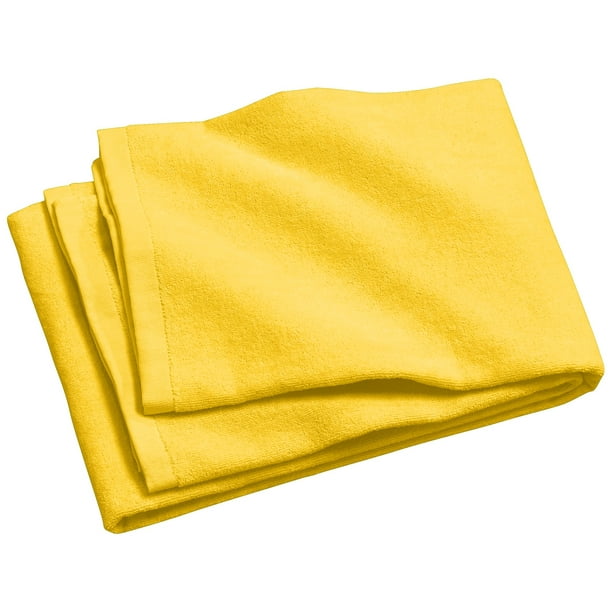 Port Authority PT42 Beach Towel, Sunflower Yellow, OSFA