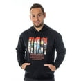 thumbnail image 6 of Stranger Things Adult Men's Blurred 6 Character Team Panel Sweatshirt Pullover Hoodie, 6 of 7