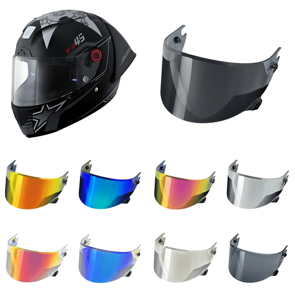 Race-R Pro GP Visor for SHARK Aeron GP, Speed-R Carbon Helmet Face Shield Accessories